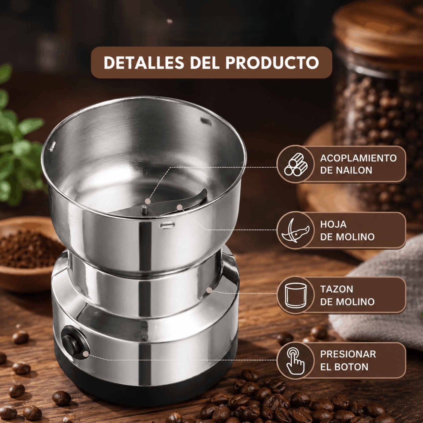 Grinder Expert I Molino De Especias (OFERTA 2X1)