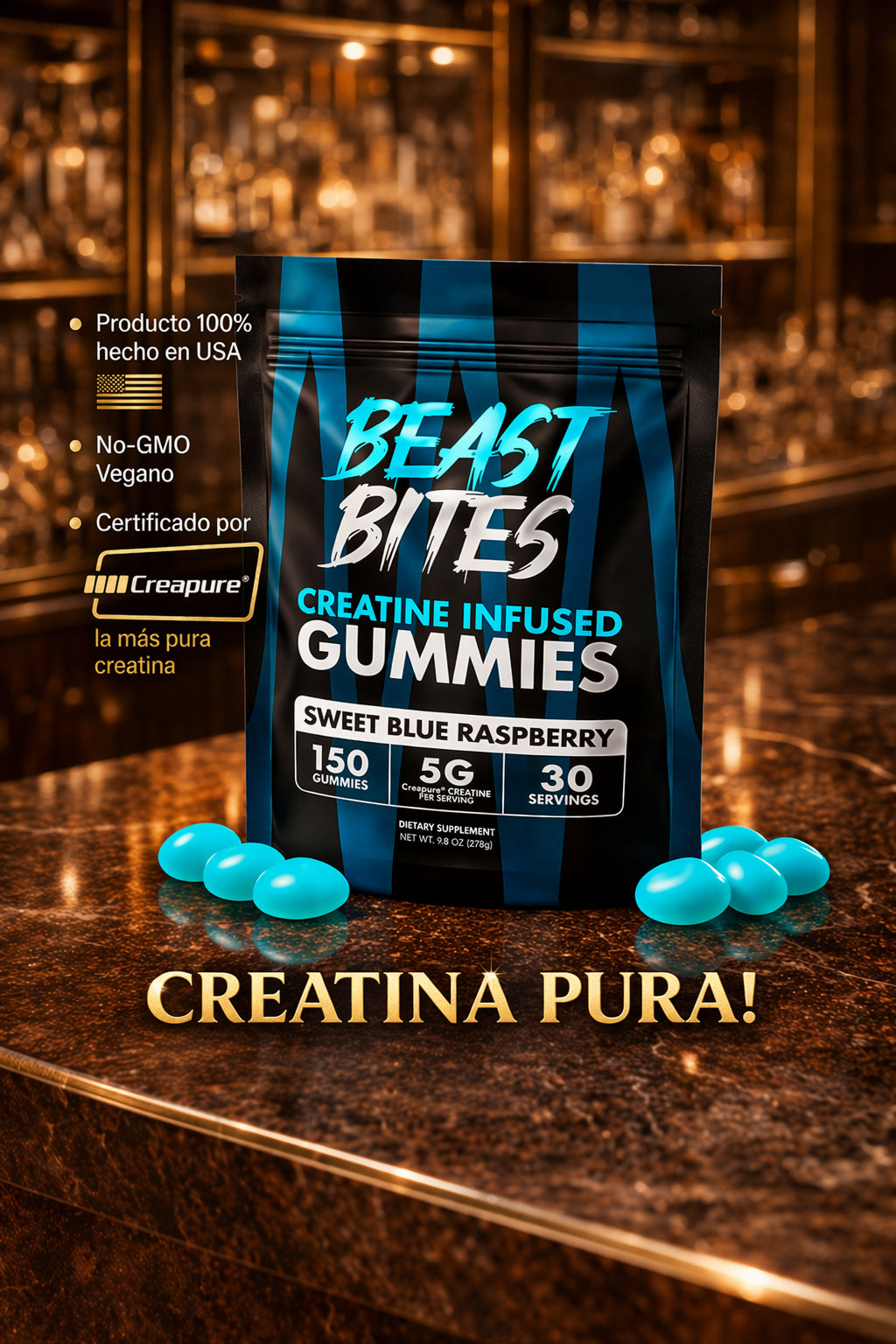 Beast Bites | Creatina En Gomitas