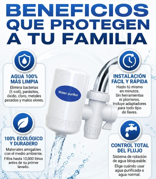 AquaShield | Filtro Purificador de Agua
