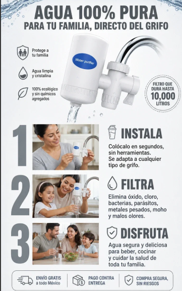 AquaShield | Filtro Purificador de Agua