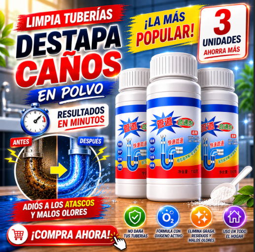 Piping | Polvo Limpiador de Tuberías