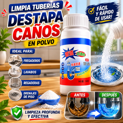 Piping | Polvo Limpiador de Tuberías