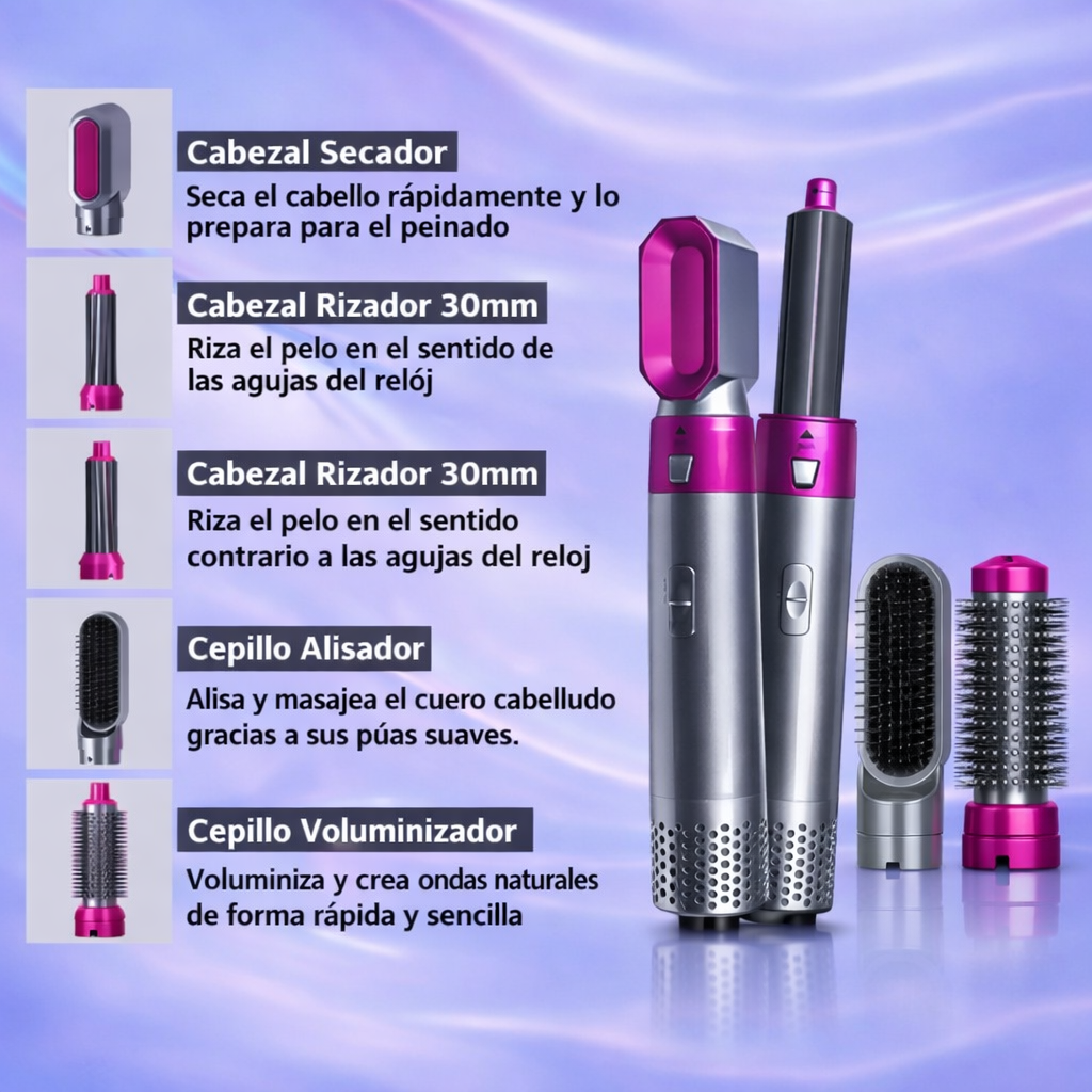 Nuvelle | Cepillo 5 en 1