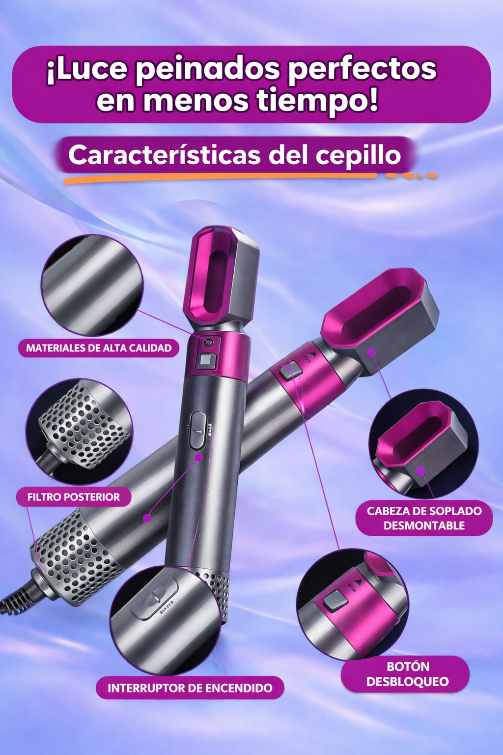Nuvelle | Cepillo 5 en 1