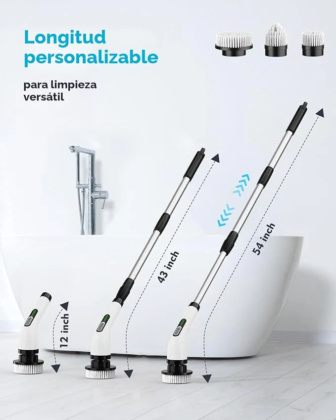 MultiScrub Pro | Cepillo Limpiador Recargable 9 en 1