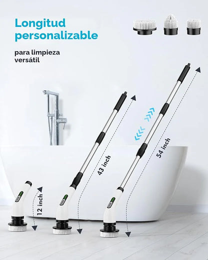 MultiScrub Pro | Cepillo Limpiador Recargable 9 en 1