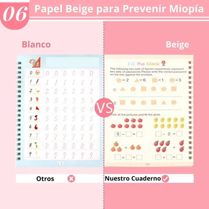 Montessori | Cuadernos Mágicos De Caligrafía