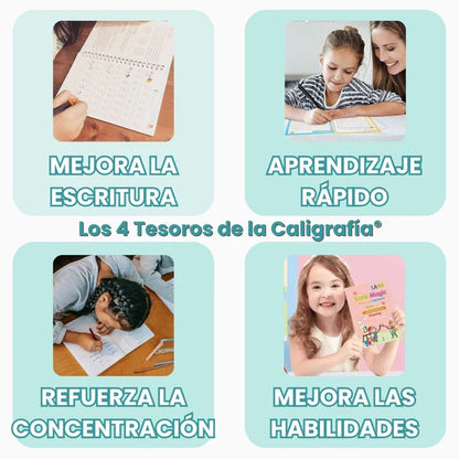 Montessori | Cuadernos Mágicos De Caligrafía
