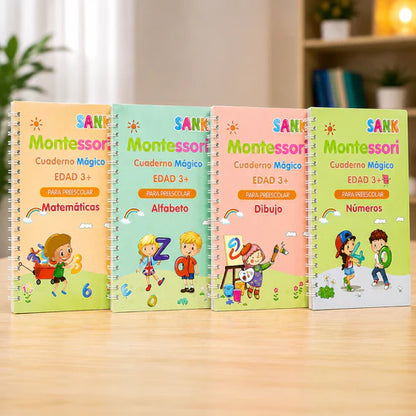 Montessori | Cuadernos Mágicos De Caligrafía