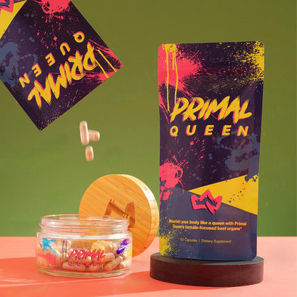 Primal Queen® | Complejo de Órganos Bovinos para la Nutrición y Vitalidad Femenina
