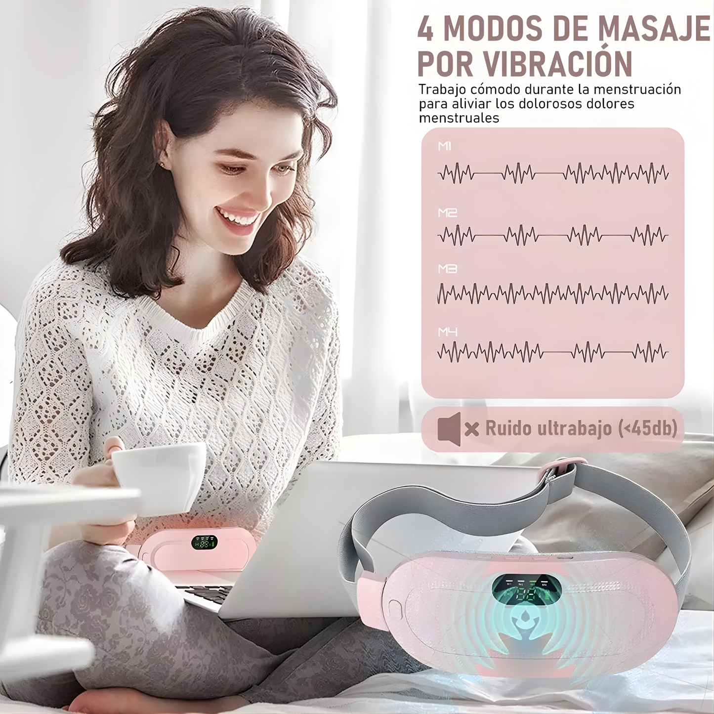 HeatFlow | Almohadilla con Calefacción para Cólicos.