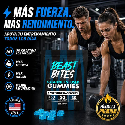 Beast Bites | Creatina En Gomitas