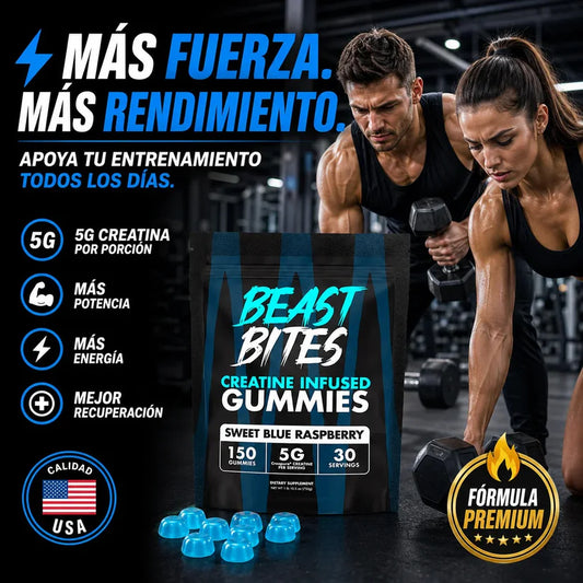 Beast Bites | Creatina En Gomitas