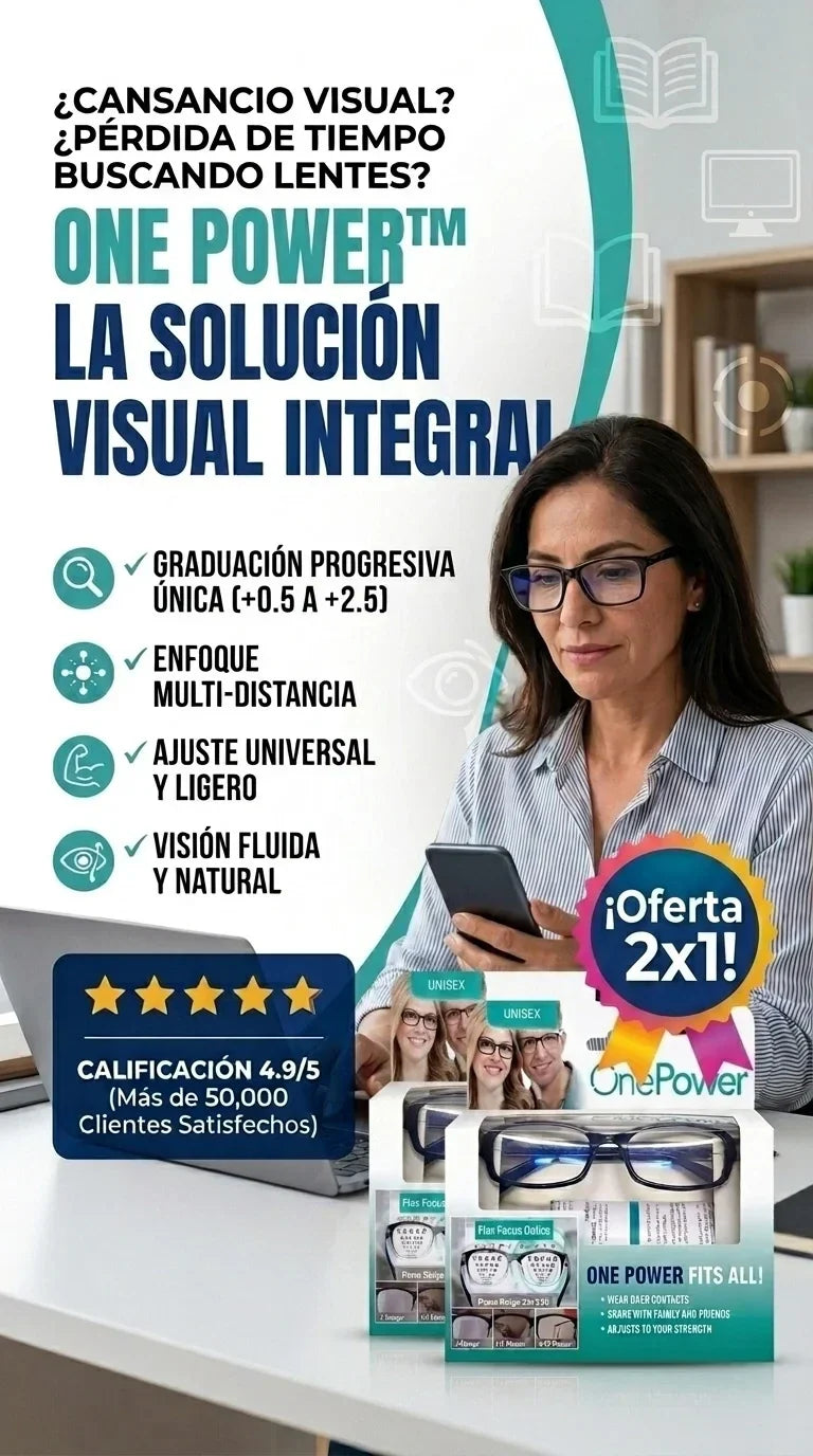 One Power | Lentes Multifocales. (Mega Oferta 2X1)