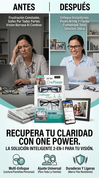 One Power | Lentes Multifocales. (Mega Oferta 2X1)