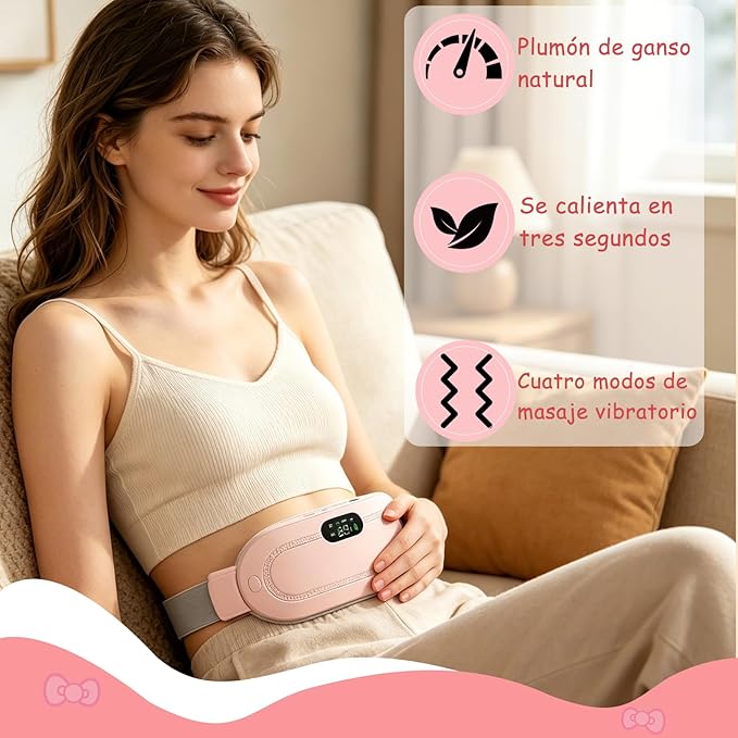 HeatFlow | Almohadilla con Calefacción para Cólicos.