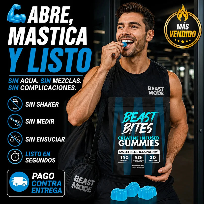 Beast Bites | Creatina En Gomitas
