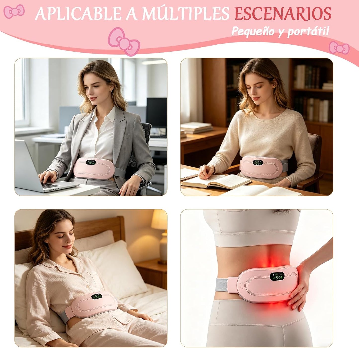 HeatFlow | Almohadilla con Calefacción para Cólicos.