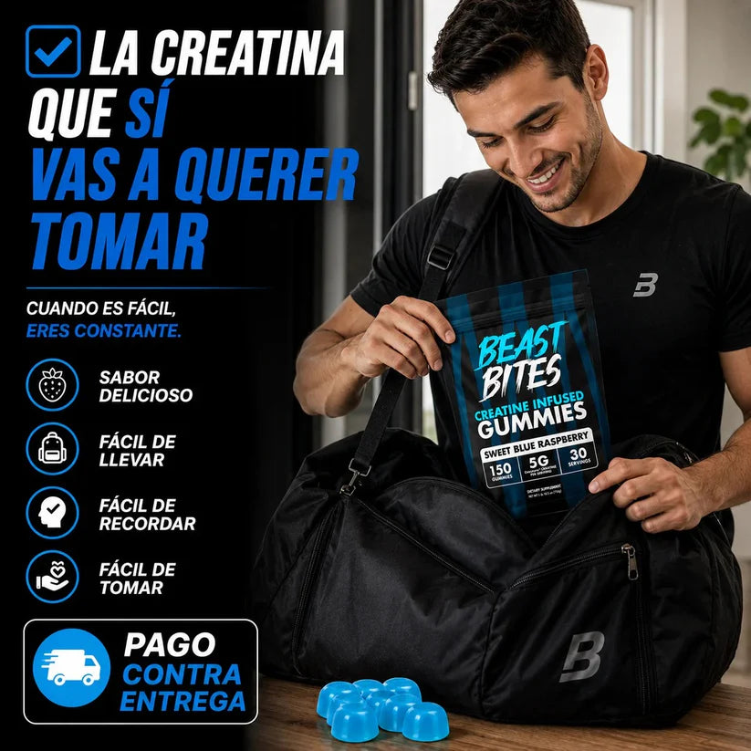 Beast Bites | Creatina En Gomitas